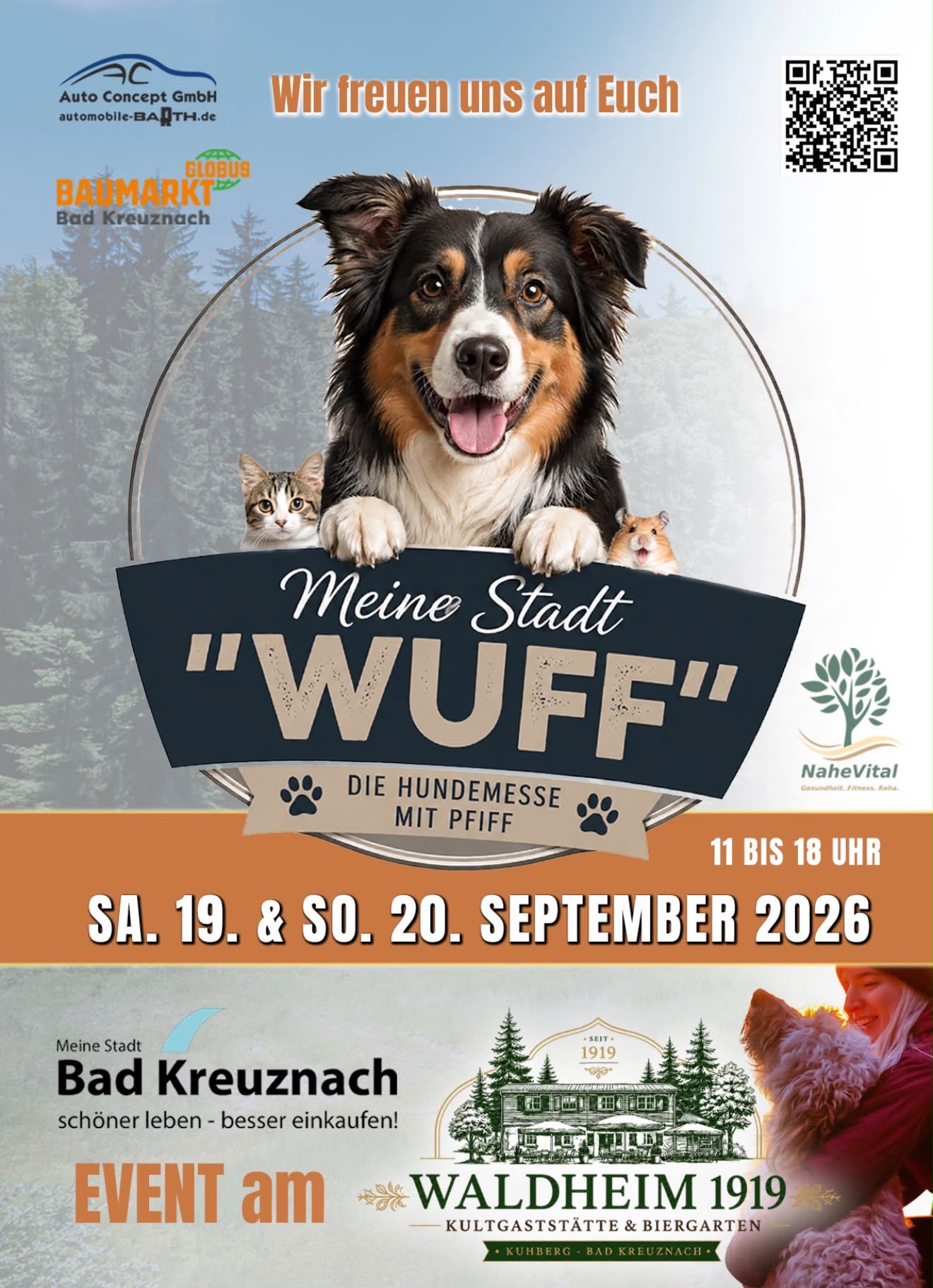 Meine Stadt „WUFF“ Sa. 19. und So. 20. September 2026
